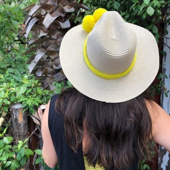 Wayuu Colombian Hat Pom Pom Braided Headband Hat T - Picture 4 of 7